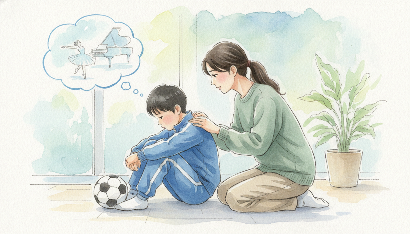 「やめたい」と言われたら、まず子どもの本音を探りましょう
