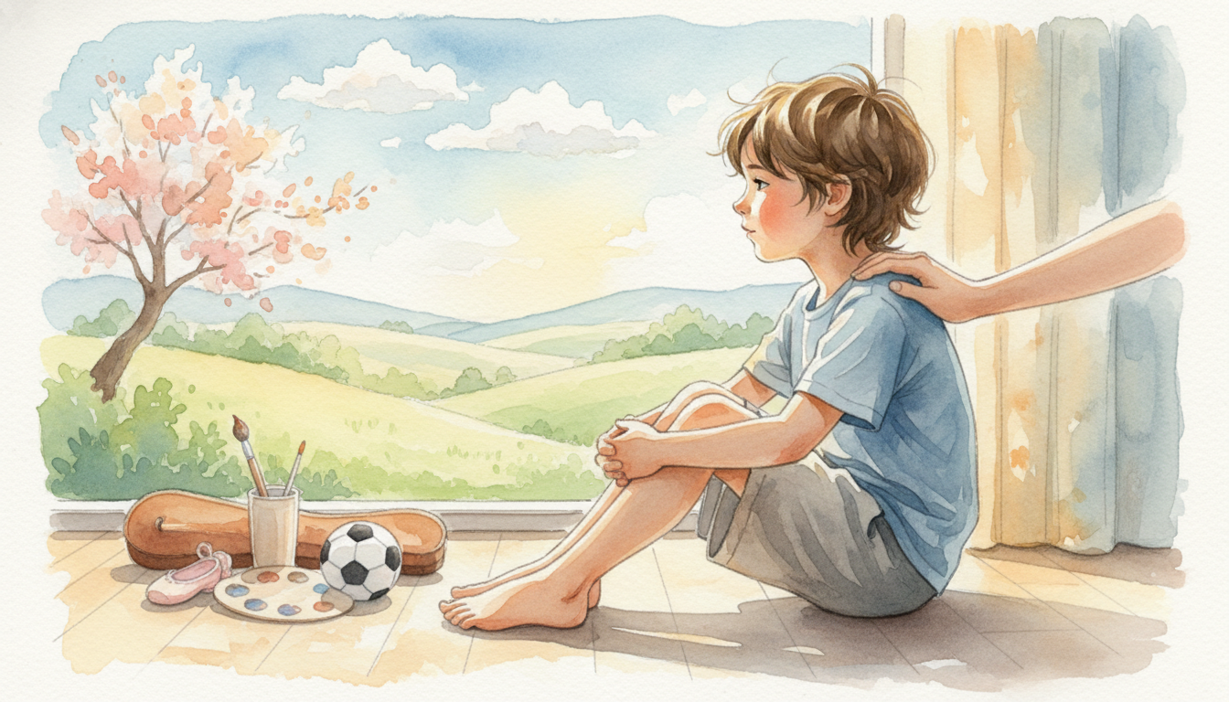 7歳の子供が習い事を嫌がるのは自然な成長のサインかもしれません