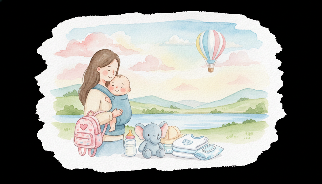0歳赤ちゃんと子連れ旅行の持ち物リスト！安心して楽しむための秘訣とは？