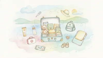 1歳の子連れ旅行の持ち物リスト！必需品から便利グッズまで徹底解説？