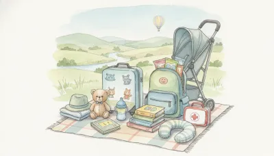 3歳児との子連れ旅行の持ち物、必需品は何？失敗しない準備のコツとは？