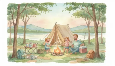 夏の<span style="color: red; font-weight: bold;">子連れキャンプ</span>、持ち物で失敗したくない！子どもの笑顔を守る秘訣とは？