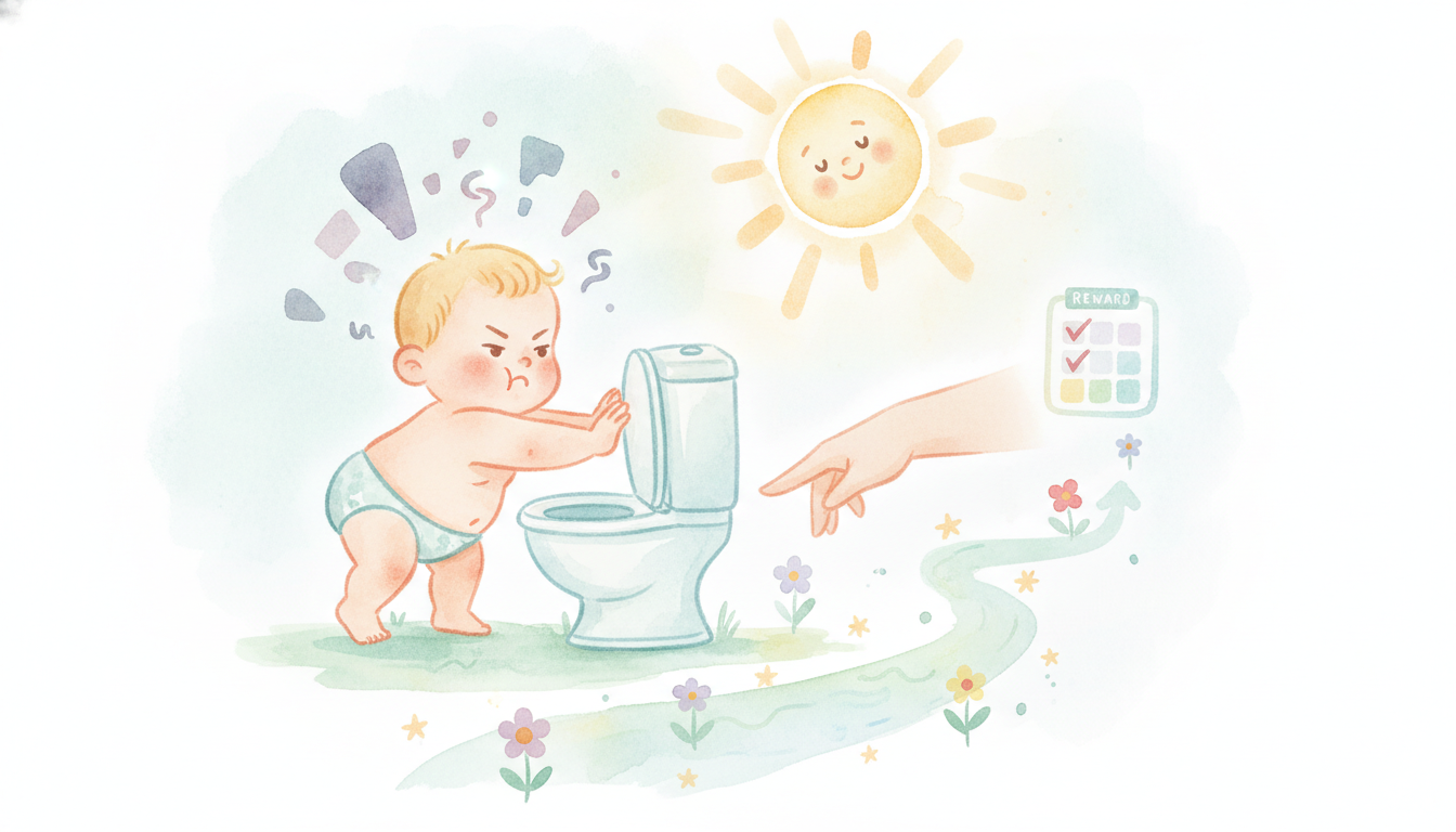 子供がトイトレを嫌がるのはなぜ？ストレスなく進める秘訣とは？