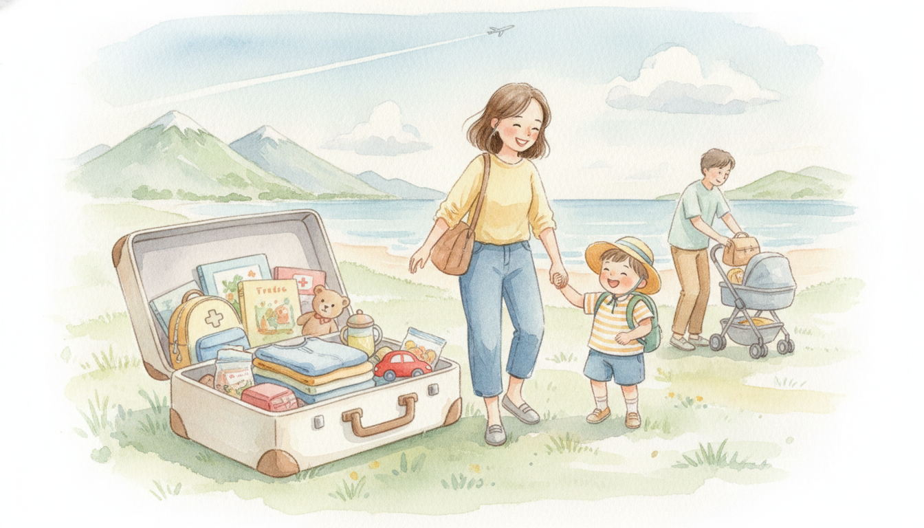 3歳子連れ旅行は「基本+3歳ならでは」の視点が鍵!
