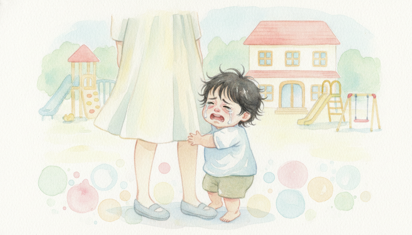 2歳児が保育園に行きたがらない背景とは?
